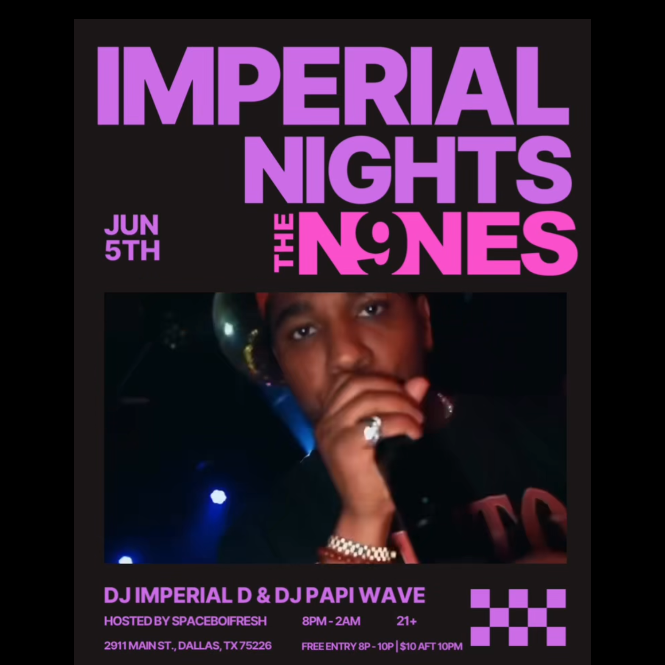 Imperial Nights | The Nines Bar - Deep Ellum