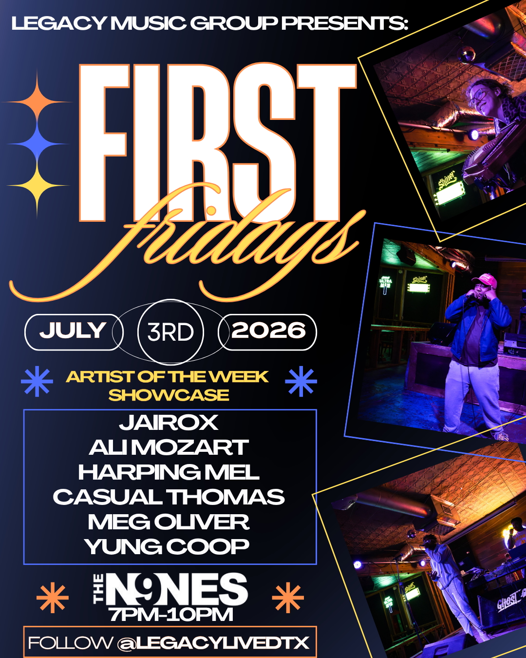 First Fridays | The Nines Bar - Deep Ellum